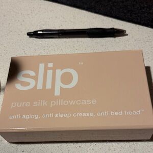 Slip Silk Pillowcase in Carmel color :: size queen /standard size